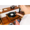 Giradischi audio a trasmissione a cinghia Lenco LS-55WA legno semiautomatico USB Bluetooth