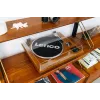 Giradischi audio a trasmissione a cinghia Lenco LS-55WA legno semiautomatico USB Bluetooth