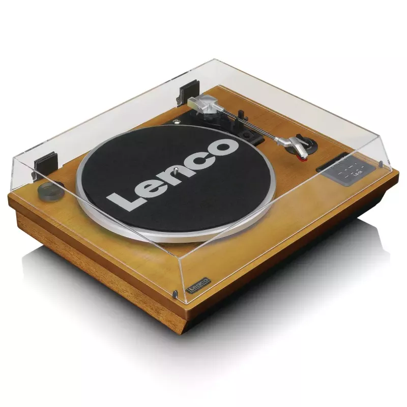 Giradischi audio a trasmissione a cinghia Lenco LS-55WA legno semiautomatico USB Bluetooth