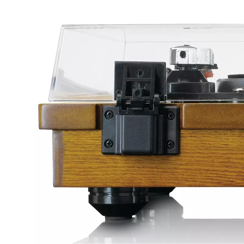 Giradischi audio a trasmissione a cinghia Lenco LS-55WA legno semiautomatico USB Bluetooth