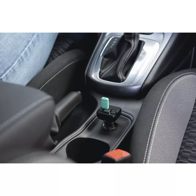 Hama 00014163 trasmettitore FM / caricabatterie, AUX-IN, USB-IN, nero