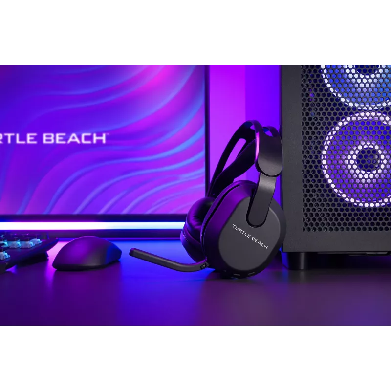 Turtle Beach Stealth 500 nero PC headset gaming wireless con fino a 40 ore di autonomia e Bluetooth per PC, PS5, PS4 e dispositivi mobili