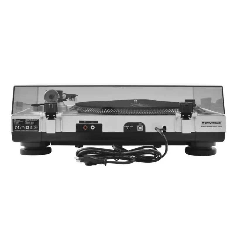 Giradischi DJ a trasmissione a cinghia Omnitronic 10603043