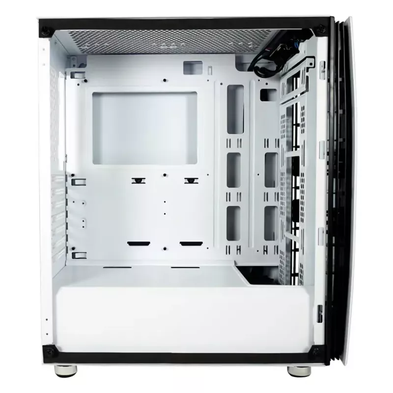 Case PC LC-Power Gaming 713W Midi Tower bianco
