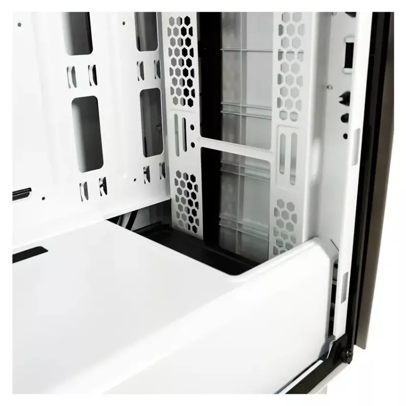 Case PC LC-Power Gaming 713W Midi Tower bianco