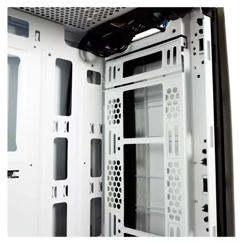 Case PC LC-Power Gaming 713W Midi Tower bianco
