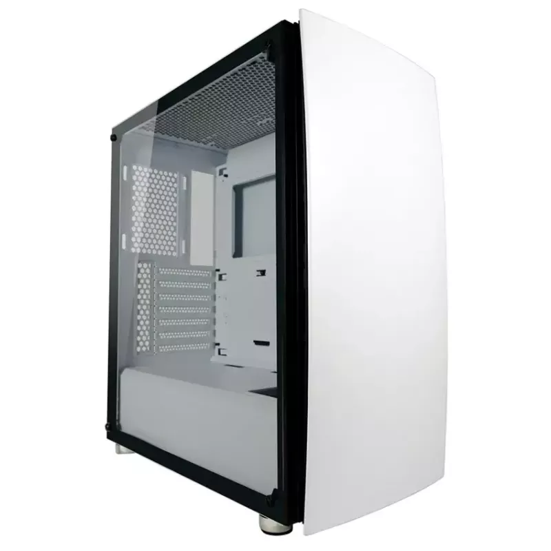 Case PC LC-Power Gaming 713W Midi Tower bianco