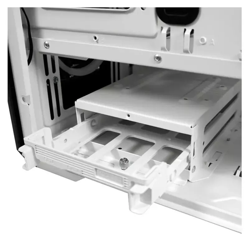 Case PC LC-Power Holo-1_X Midi Tower bianco