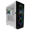 Case PC LC-Power Holo-1_X Midi Tower bianco