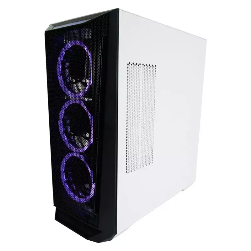Case PC LC-Power Holo-1_X Midi Tower bianco