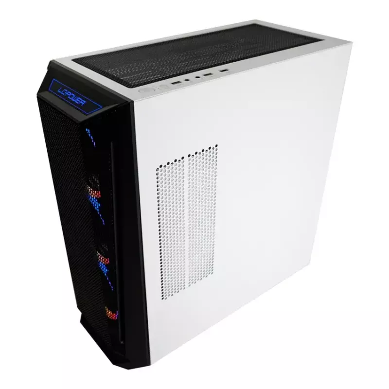 Case PC LC-Power Holo-1_X Midi Tower bianco