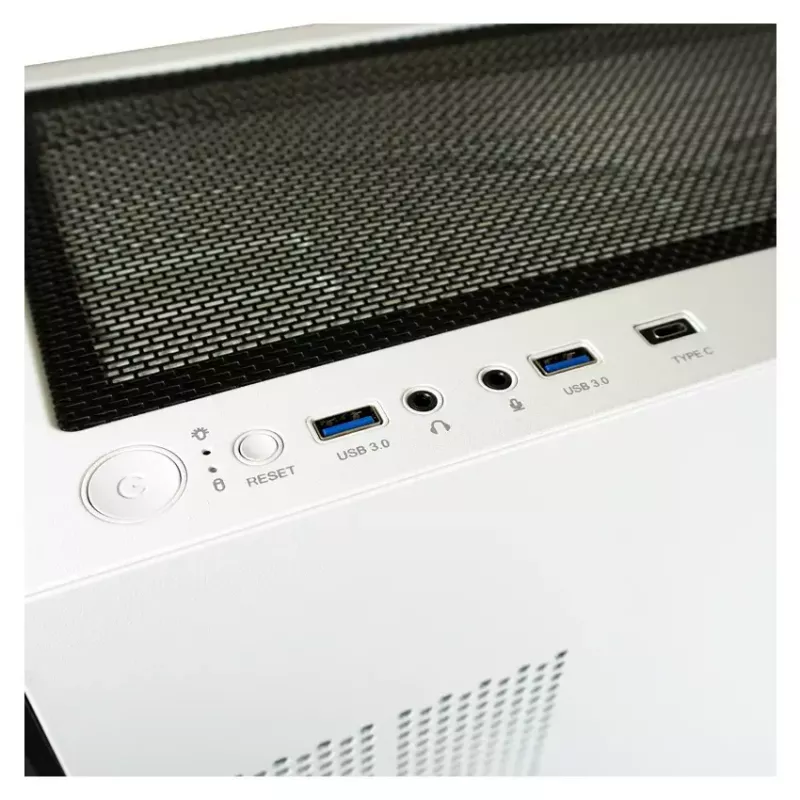 Case PC LC-Power Holo-1_X Midi Tower bianco