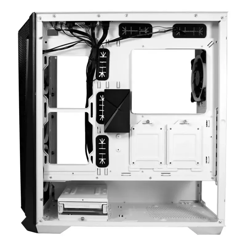 Case PC LC-Power Holo-1_X Midi Tower bianco