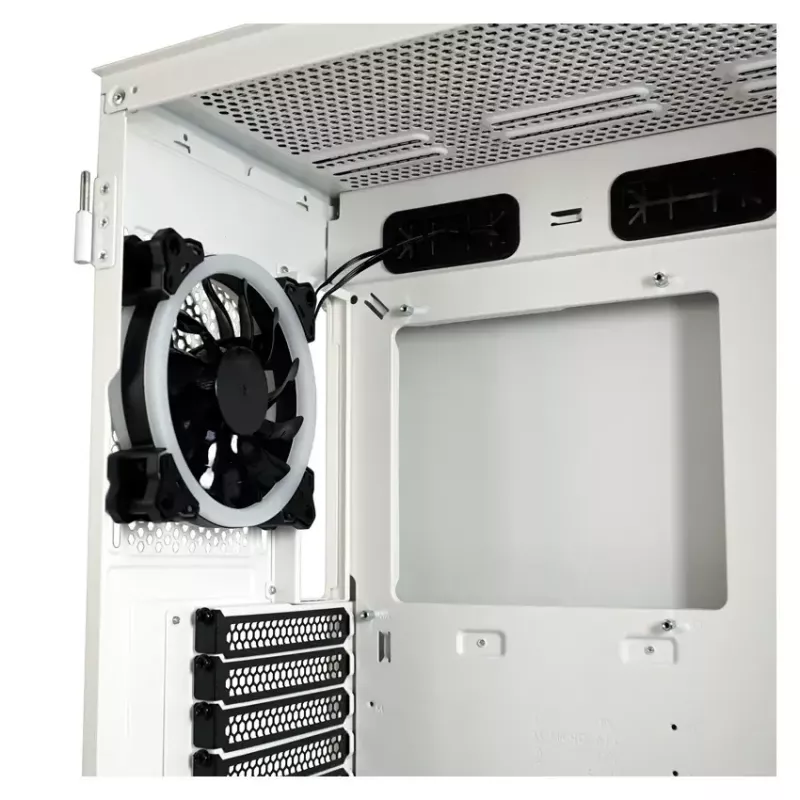 Case PC LC-Power Holo-1_X Midi Tower bianco
