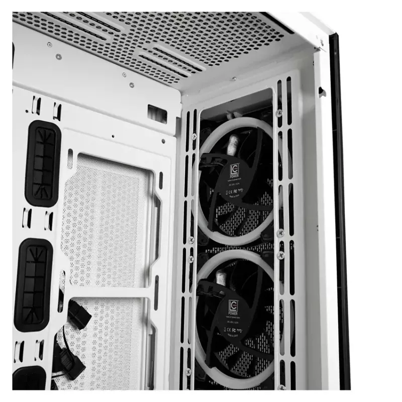 Case PC LC-Power Holo-1_X Midi Tower bianco