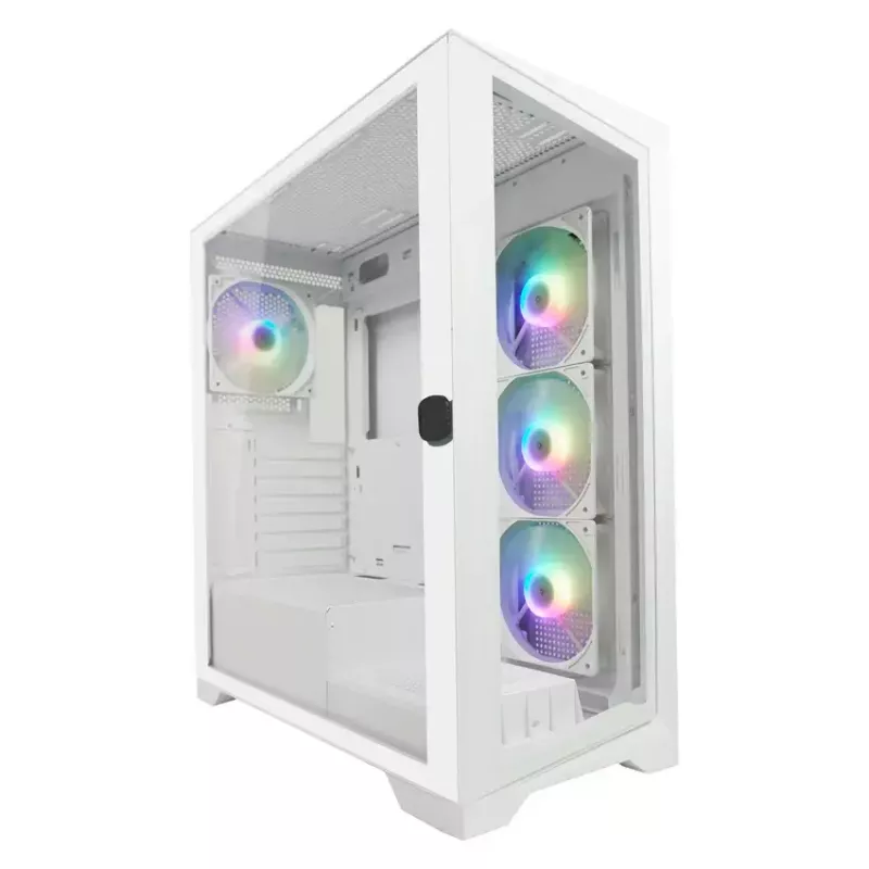 Case PC LC-Power LC-7041B-ON Midi Tower bianco