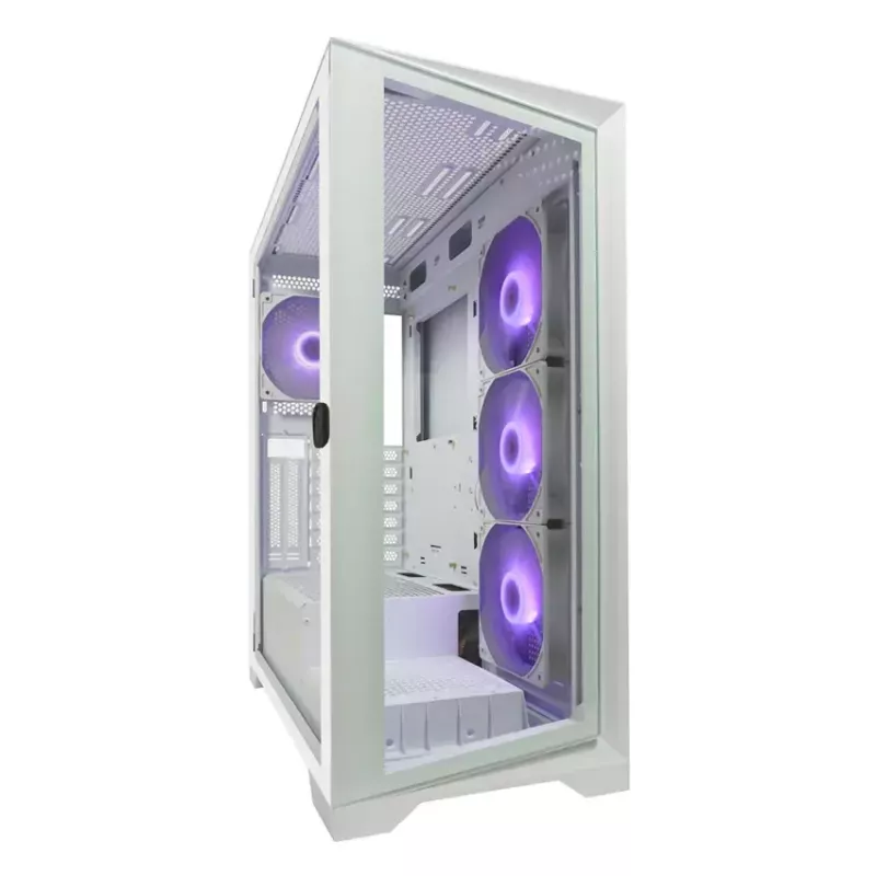 Case PC LC-Power LC-7041B-ON Midi Tower bianco