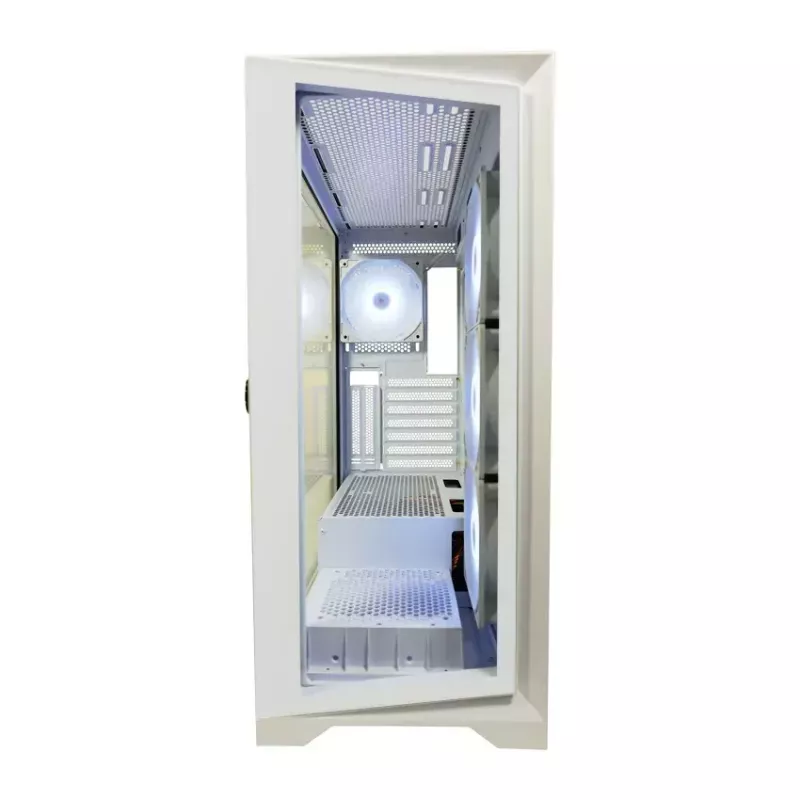 Case PC LC-Power LC-7041B-ON Midi Tower bianco