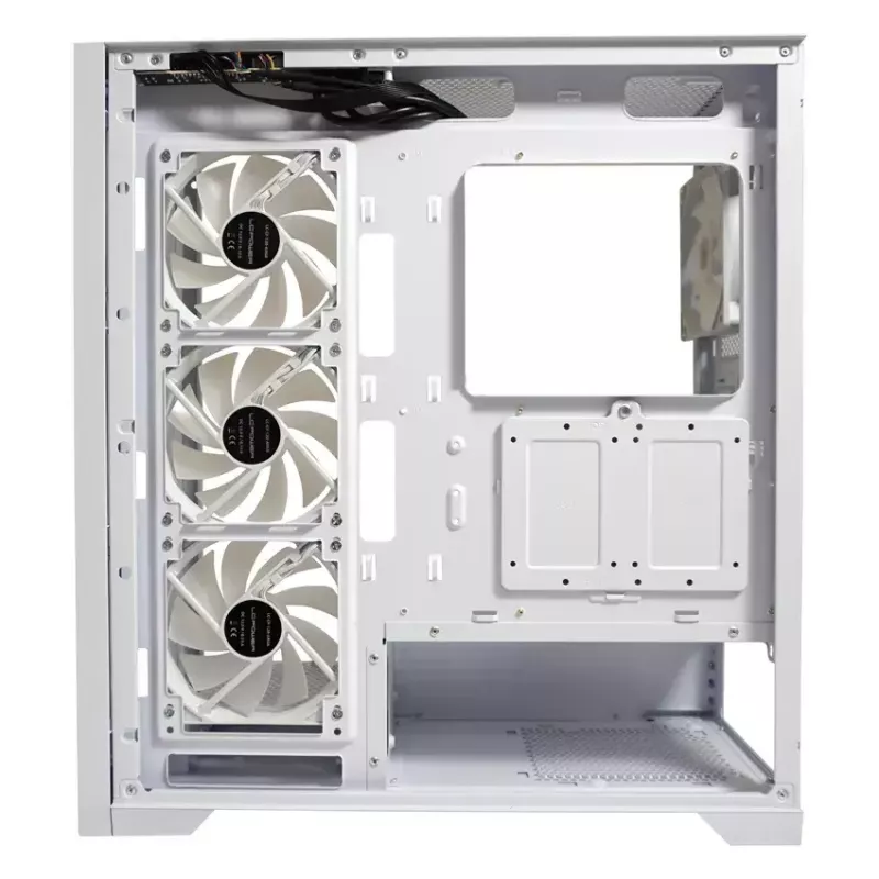 Case PC LC-Power LC-7041B-ON Midi Tower bianco