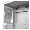 Case PC LC-Power LC-7041B-ON Midi Tower bianco