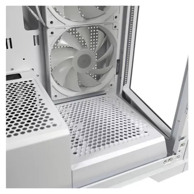 Case PC LC-Power LC-7041B-ON Midi Tower bianco