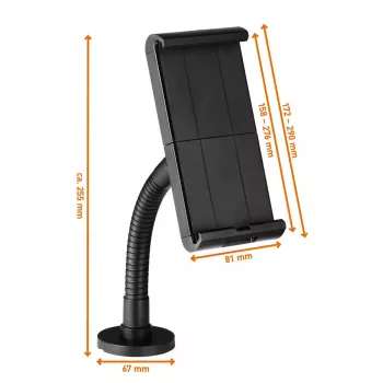 Tablet/UMPC Durable Durable Tought Wall/Table nero