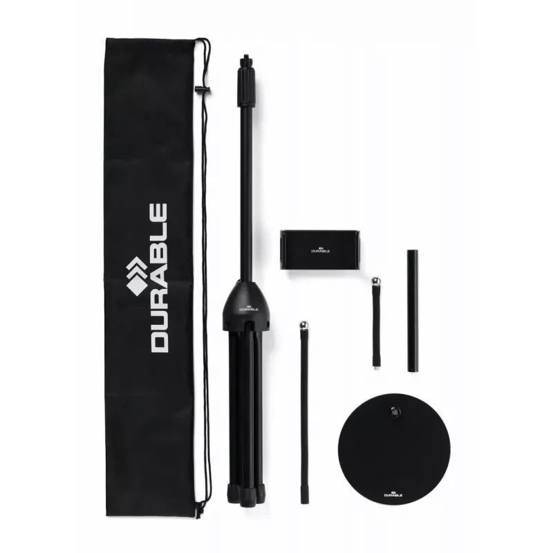 Supporto attivo Durable TWIST COMBI per cellulare smartphone tablet nero