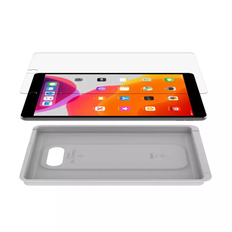 Belkin ScreenForce OVI002ZZ protezione schermo in vetro temperato per iPad 10,2 pollici (7ª/8ª/9ª gen.) / iPad Air (2019)