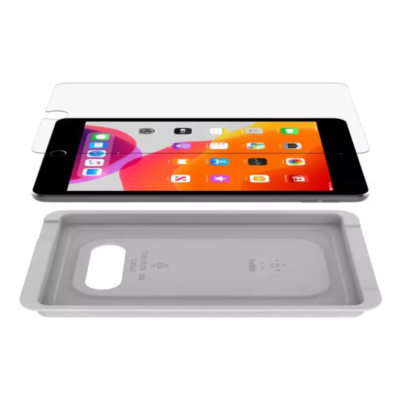 Belkin ScreenForce OVI002ZZ protezione schermo in vetro temperato per iPad 10,2 pollici (7ª/8ª/9ª gen.) / iPad Air (2019)
