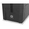 Conceptronic ZEUS01ES UPS, 650 VA (0,65 kVA), 360 W, 2x Schuko, HID USB, RJ45 ingresso/uscita, 220-240 V, nero