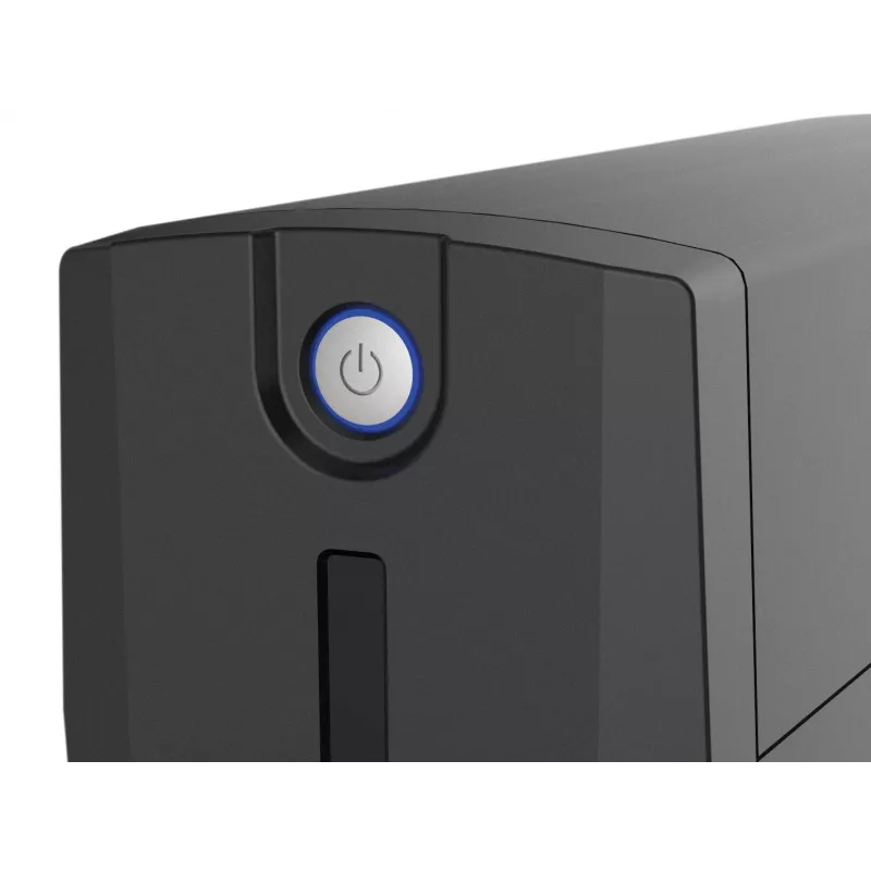 Conceptronic ZEUS02ES UPS interattivo, 850 VA (0,85 kVA), 480 W, 2x Schuko, HID USB, RJ45 ingresso/uscita, 220-240 V, nero