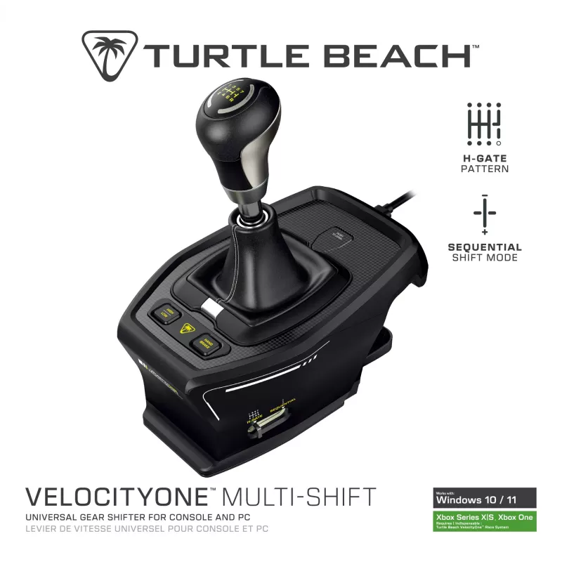 Turtle Beach VelocityOne Multi-Shift cambio e freno a mano per sim racing per Xbox/PC (TBS-0001-05)
