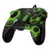 Gamepad PDP REMATCH controller con filo 1-Up Glow in the Dark per Nintendo Switch, USB, cavo 3 m, D-pad, tasto Home, nero/verde