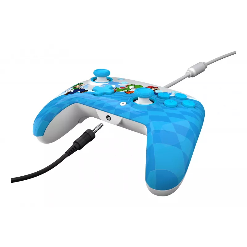 Gamepad PDP Mario Escape REMATCH per Nintendo Switch — con filo USB, D-pad, tasto Home, multicolore