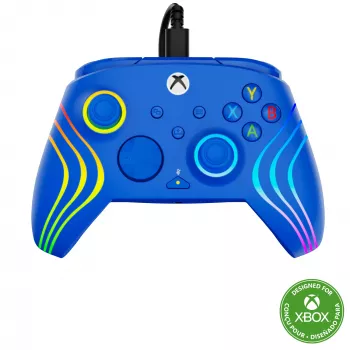 Gamepad Turtle Beach Afterglow Wave blu USB PC Xbox Series S X
