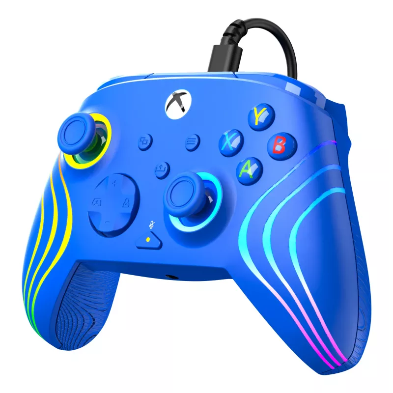Gamepad Turtle Beach Afterglow Wave blu USB PC Xbox Series S X