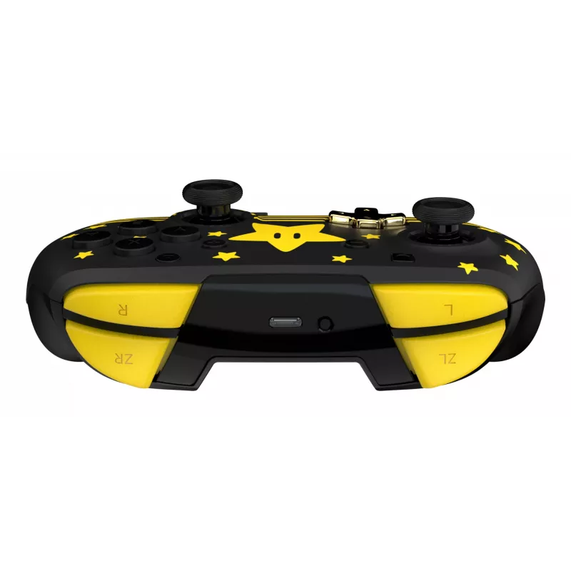 Controller wireless Turtle Beach Rematch TBC-8101-75 per Nintendo Switch, Super Mario Star, nero/giallo