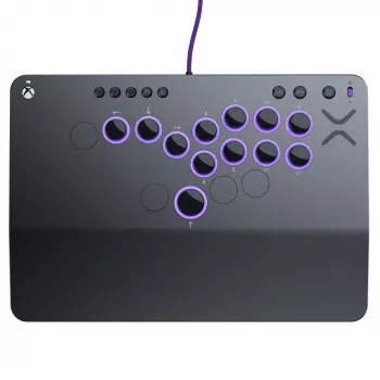 Fight stick PDP Victrix Pro KO Leverless grigio USB fightstick PC, Xbox Series S, Xbox Series X