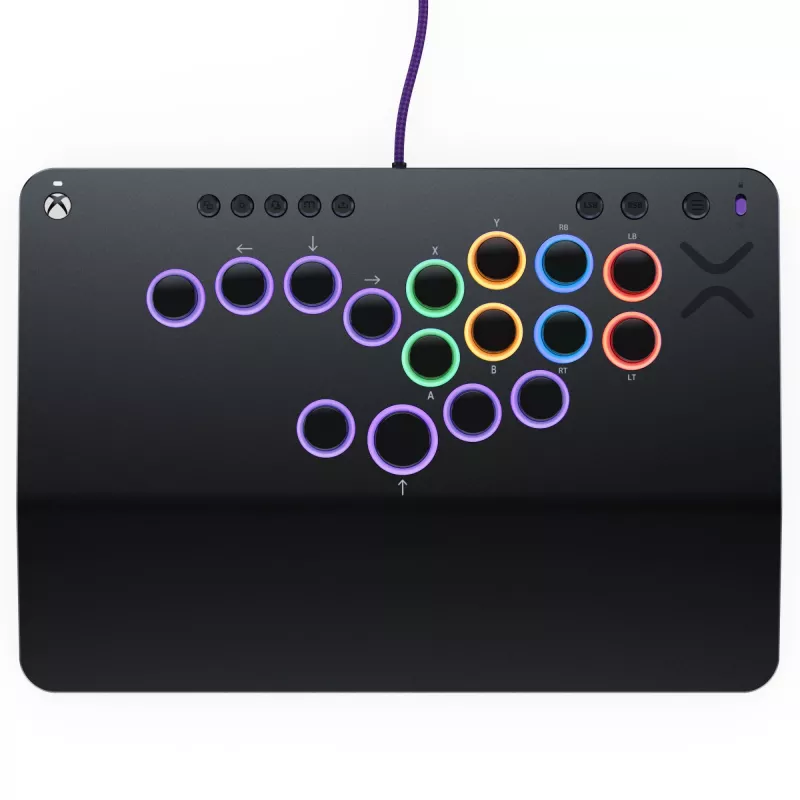 Fight stick PDP Victrix Pro KO Leverless grigio USB fightstick PC, Xbox Series S, Xbox Series X