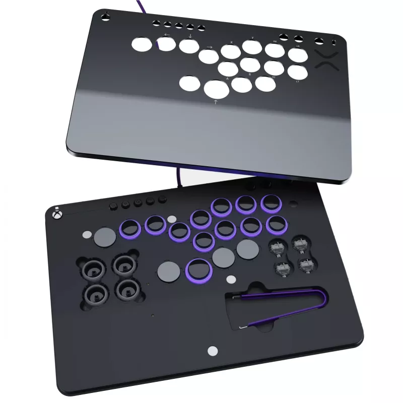 Fight stick PDP Victrix Pro KO Leverless grigio USB fightstick PC, Xbox Series S, Xbox Series X