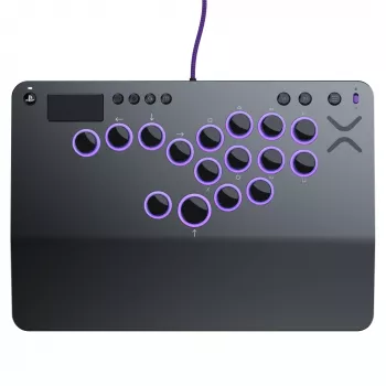 Fight stick PDP Victrix Pro KO Leverless grigio USB fightstick PC, PlayStation 4, PlayStation 5