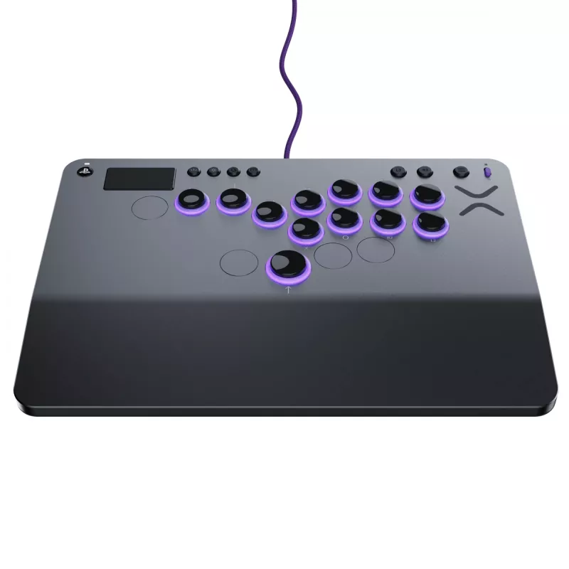 Fight stick PDP Victrix Pro KO Leverless grigio USB fightstick PC, PlayStation 4, PlayStation 5