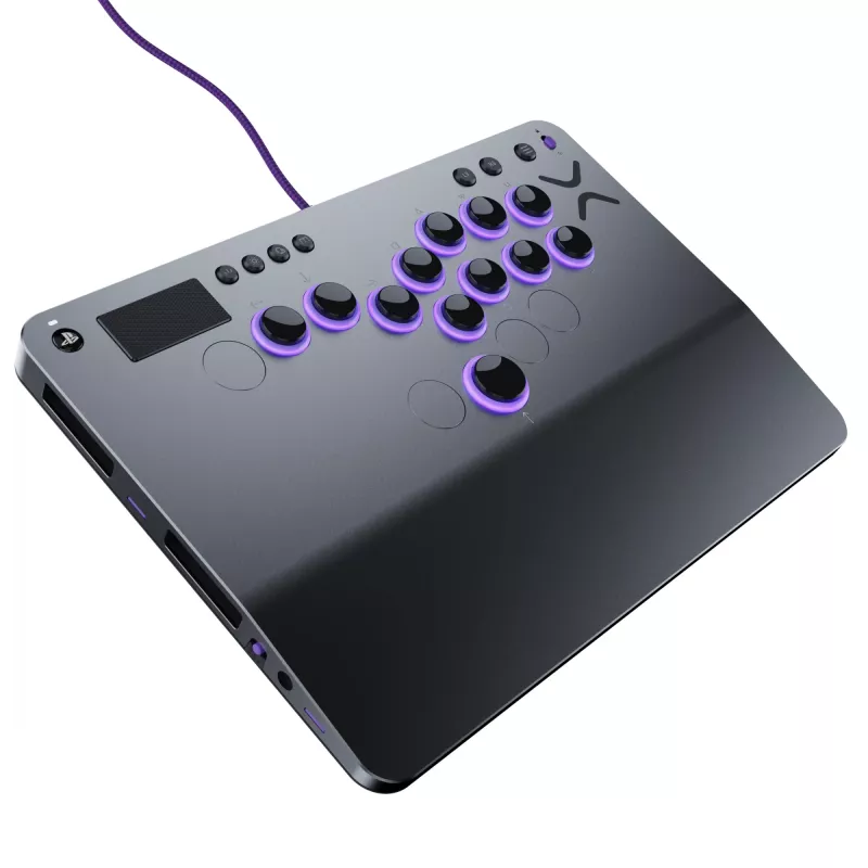 Fight stick PDP Victrix Pro KO Leverless grigio USB fightstick PC, PlayStation 4, PlayStation 5
