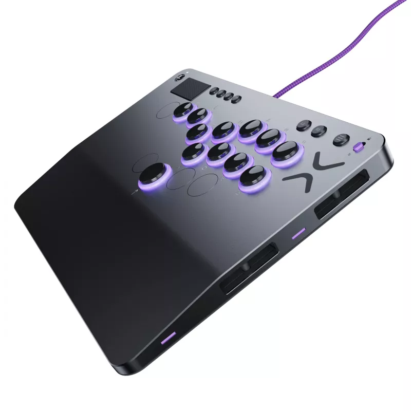 Fight stick PDP Victrix Pro KO Leverless grigio USB fightstick PC, PlayStation 4, PlayStation 5