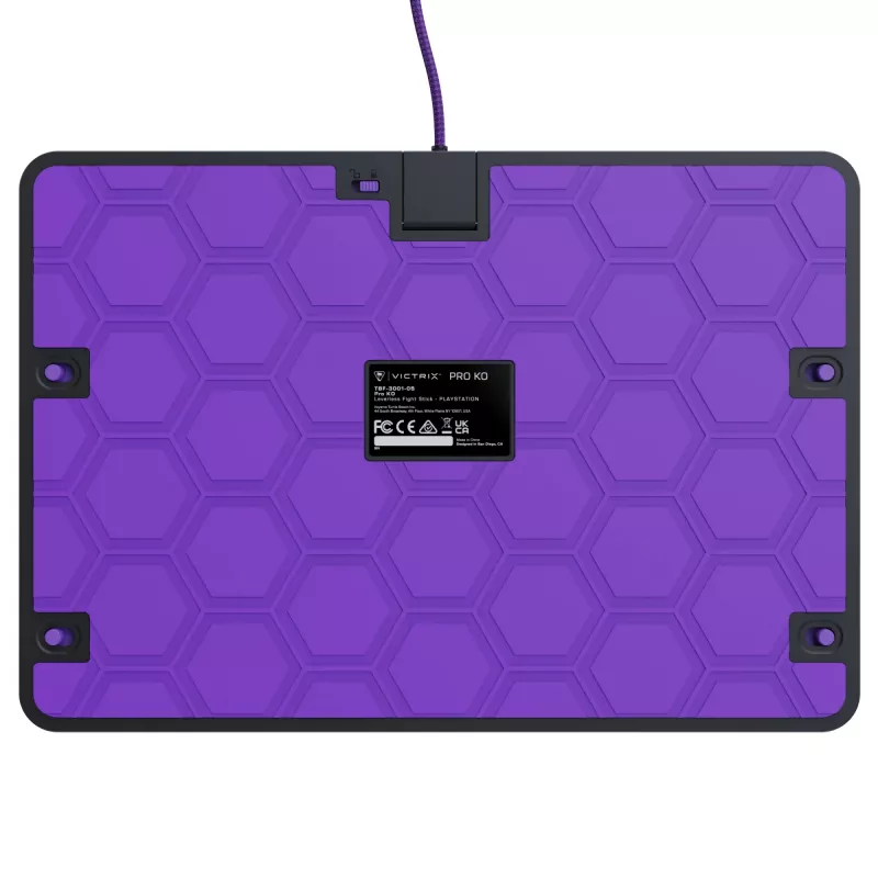Fight stick PDP Victrix Pro KO Leverless grigio USB fightstick PC, PlayStation 4, PlayStation 5