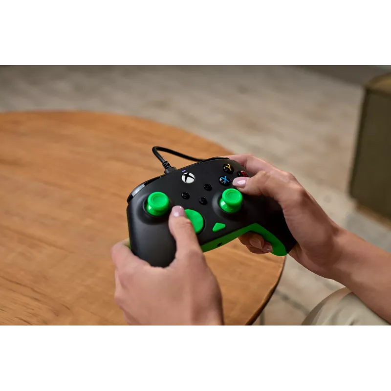 Gamepad Turtle Beach Rematch Core nero verde USB con filo PC Xbox