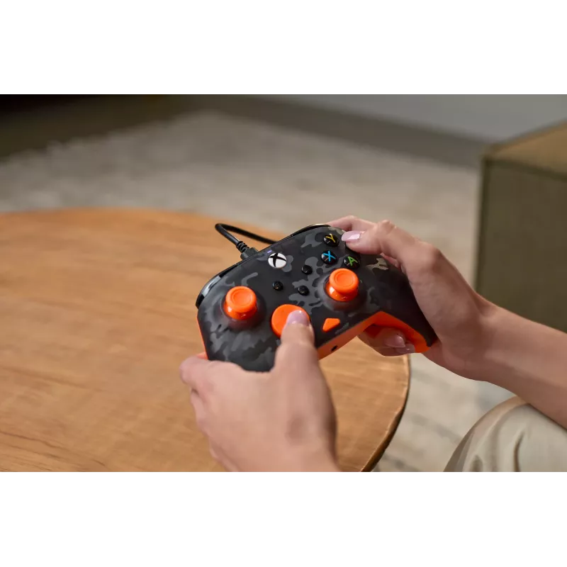 Gamepad Turtle Beach Rematch Core nero grigio arancione USB con filo