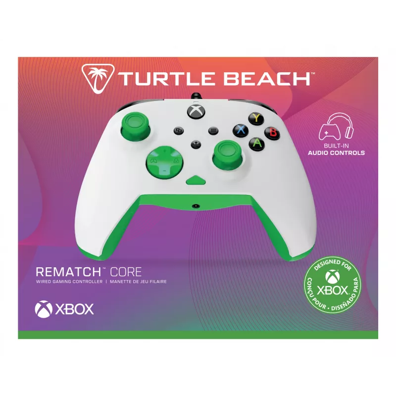 Gamepad Turtle Beach Rematch Core verde bianco USB PC Xbox Series