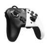 Gamepad PDP Faceoff Deluxe+ Audio controller con filo nero e bianco