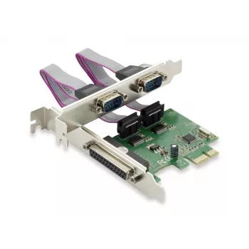 Scheda Conceptronic PCI Express 1 porta parallela e 2 porte seriali